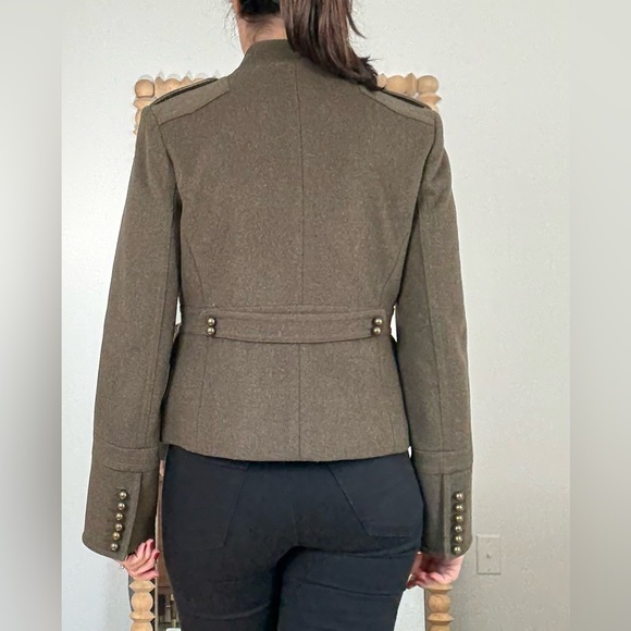 J. Crew Fall 2006 Vintage Heavy Wool Military Blazer Jacket - Picture 2 of 11